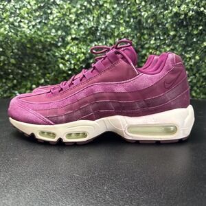 Nike Air Max 95 Running Shoes Women's Size 10 Burgundy Maroon Sneakers